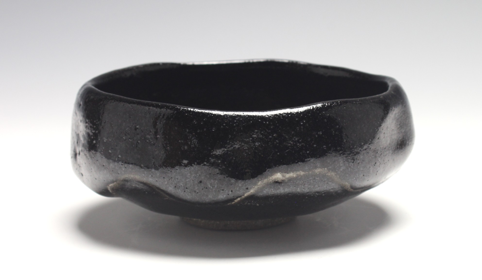 黒平茶碗「小舟」