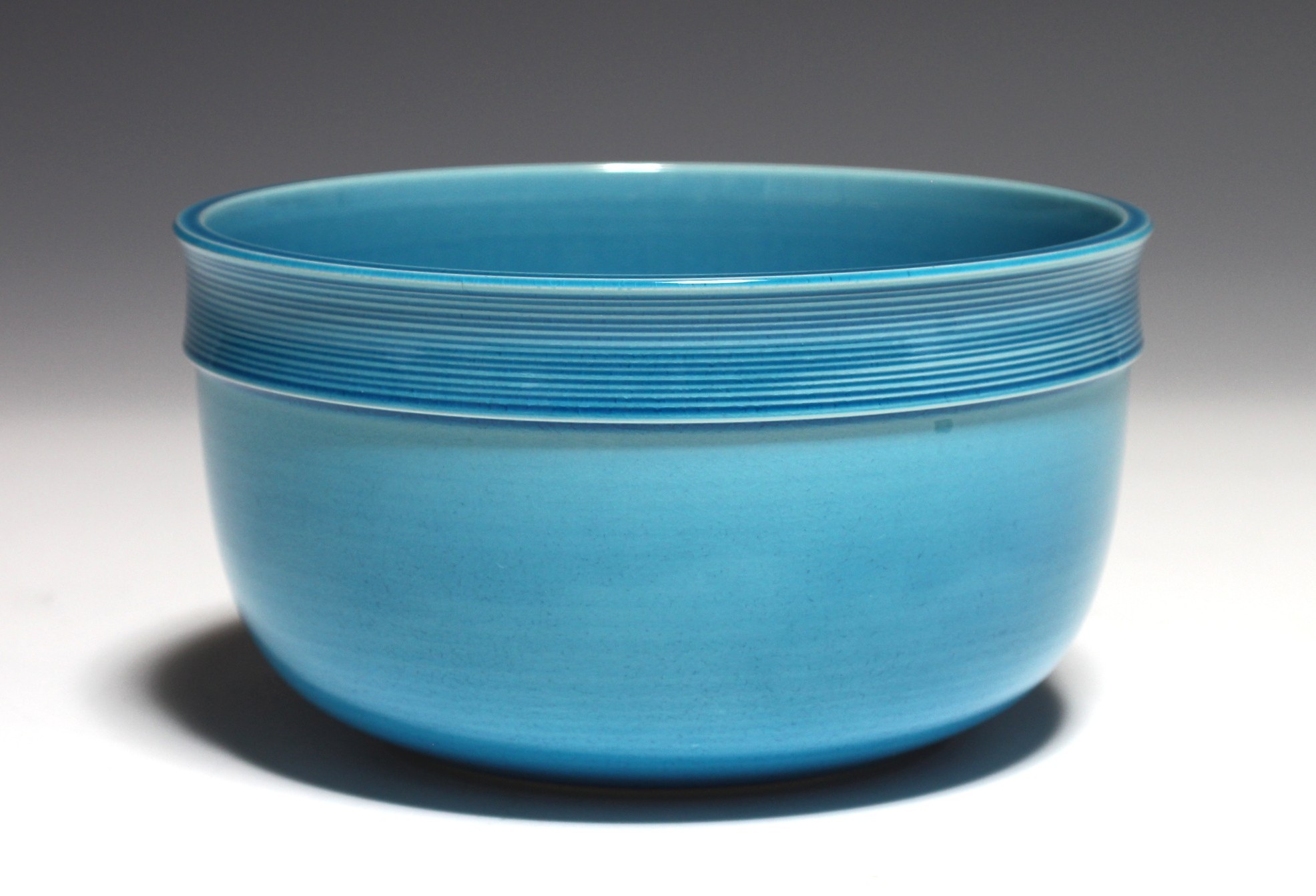 浅黄交趾口糸目建水