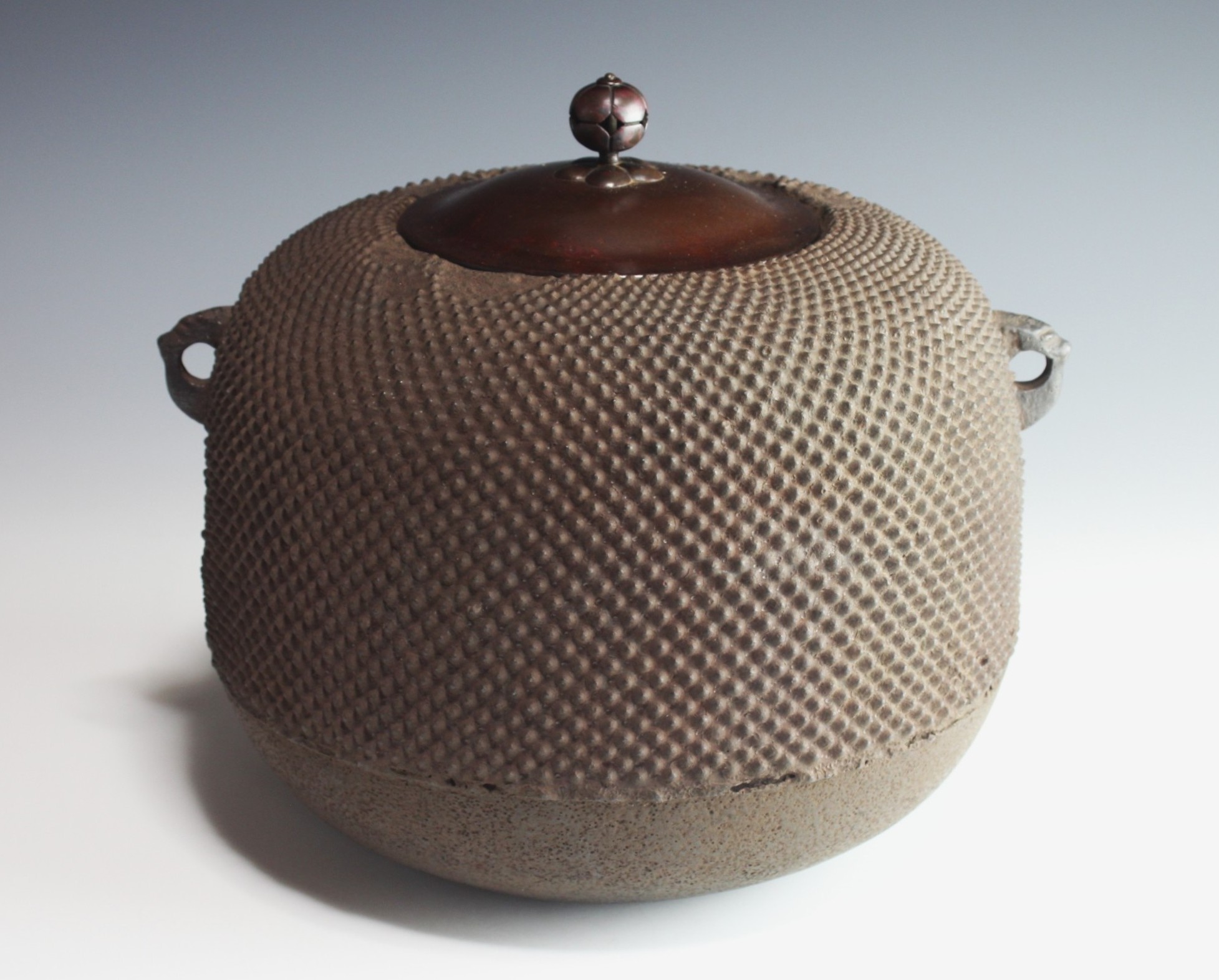 風炉／釜／炉縁 brazier／iron kettle | 古美術 山田幽篁堂