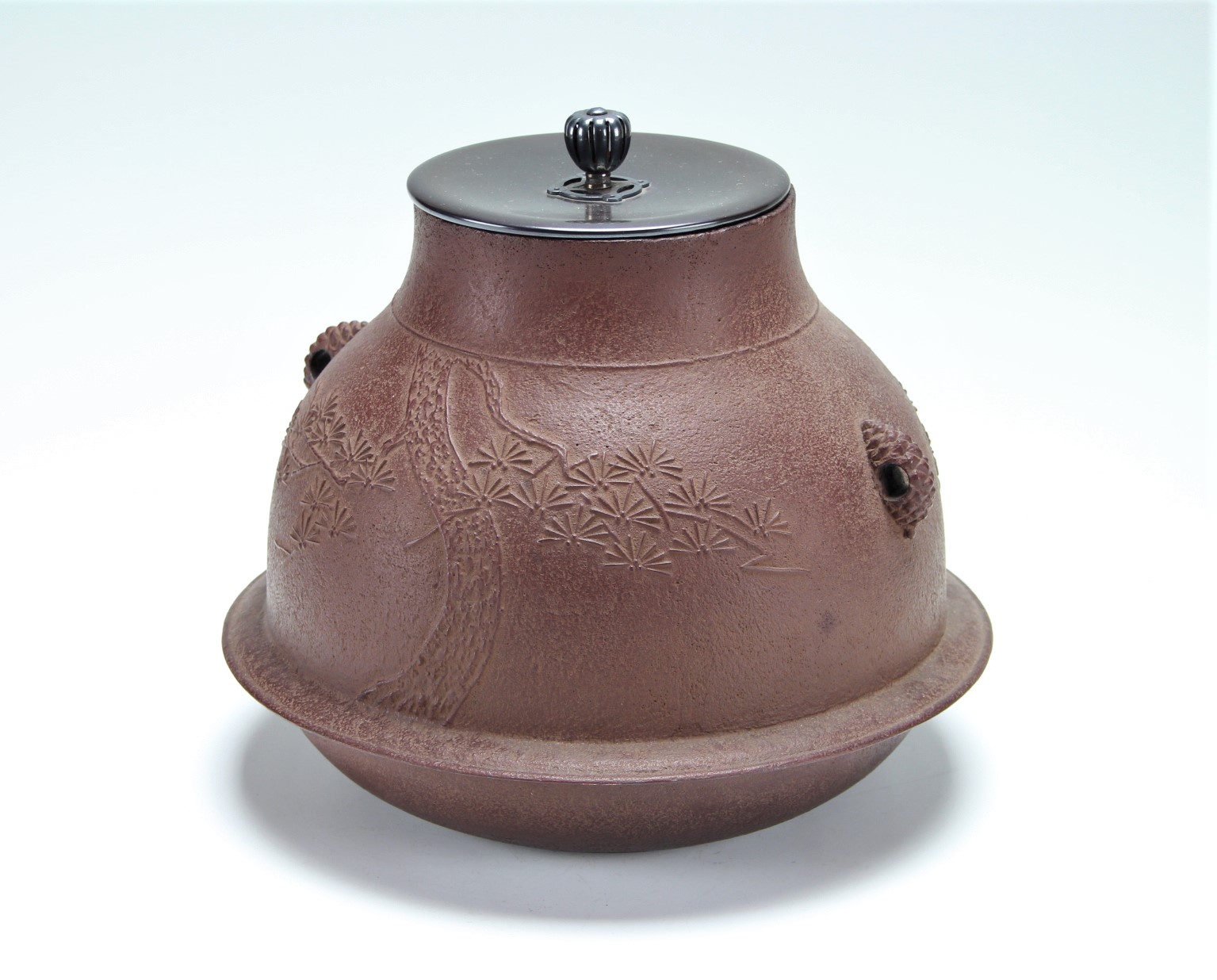 茶道具　釜師　角谷興兵衛造　唐金筋　火入　共箱　C　R6499 茶道具 釜師 角谷興兵衛造 唐金筋 火入 共箱 C R6499 - メルカリ