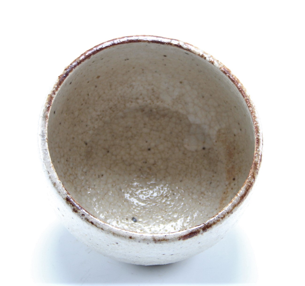 坪島土平 志野茶碗 tsuboshima, dohei shino bowl | 古美術 山田幽篁堂