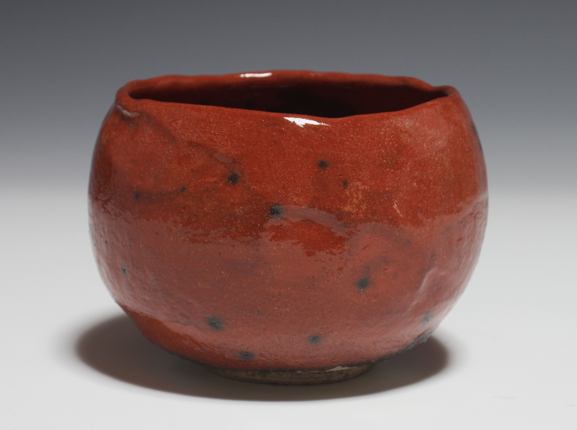 光悦赤玉写茶碗