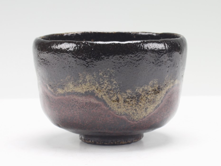 黒茶碗「彩雲」