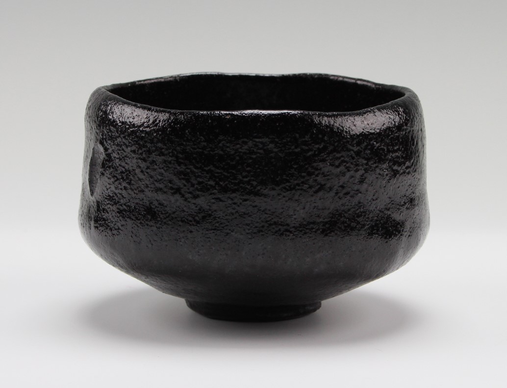 黒茶碗　銘「千歳」