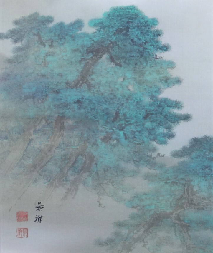 幅「松林富士図」