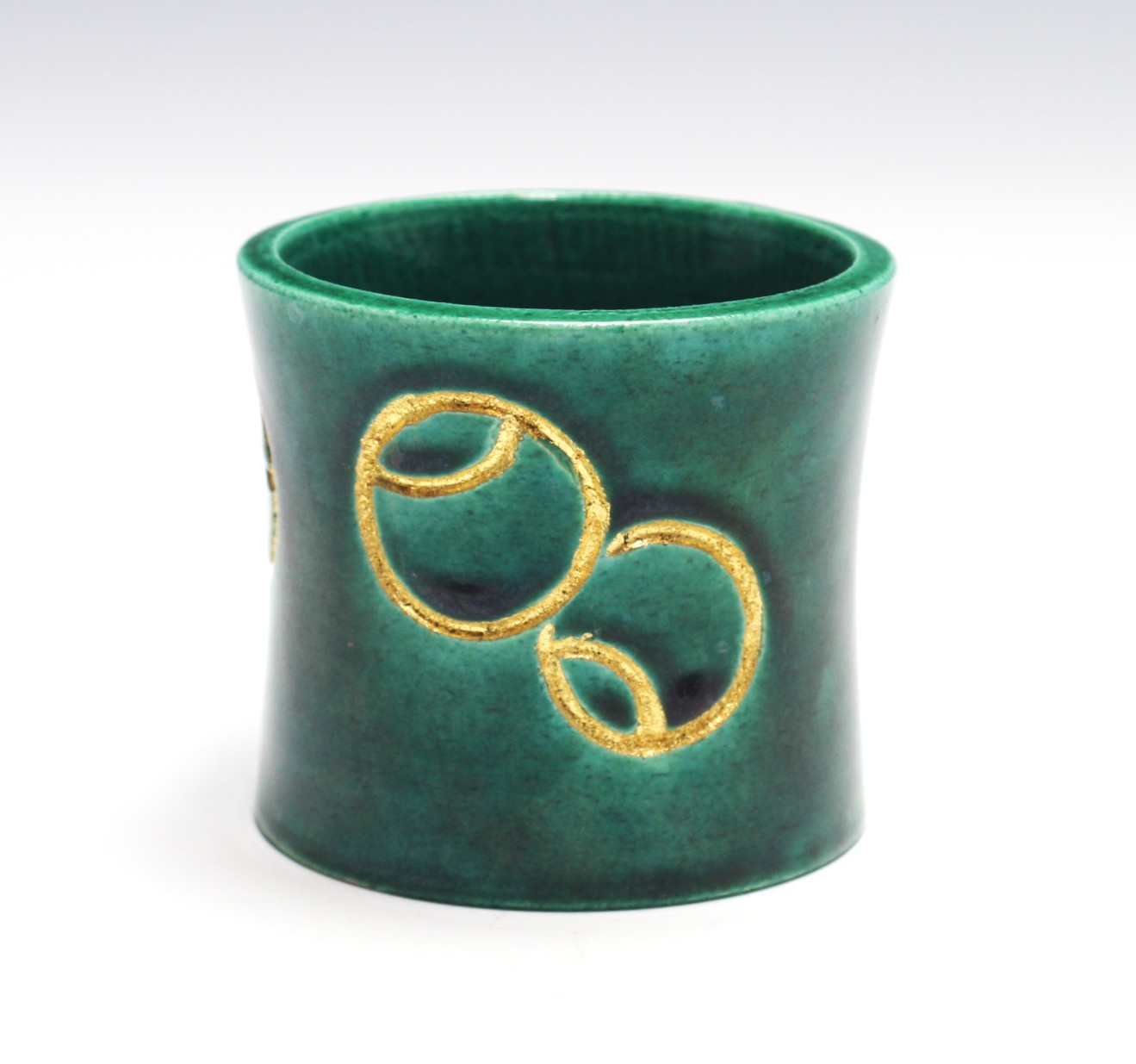 青交趾つぼつぼ蓋置