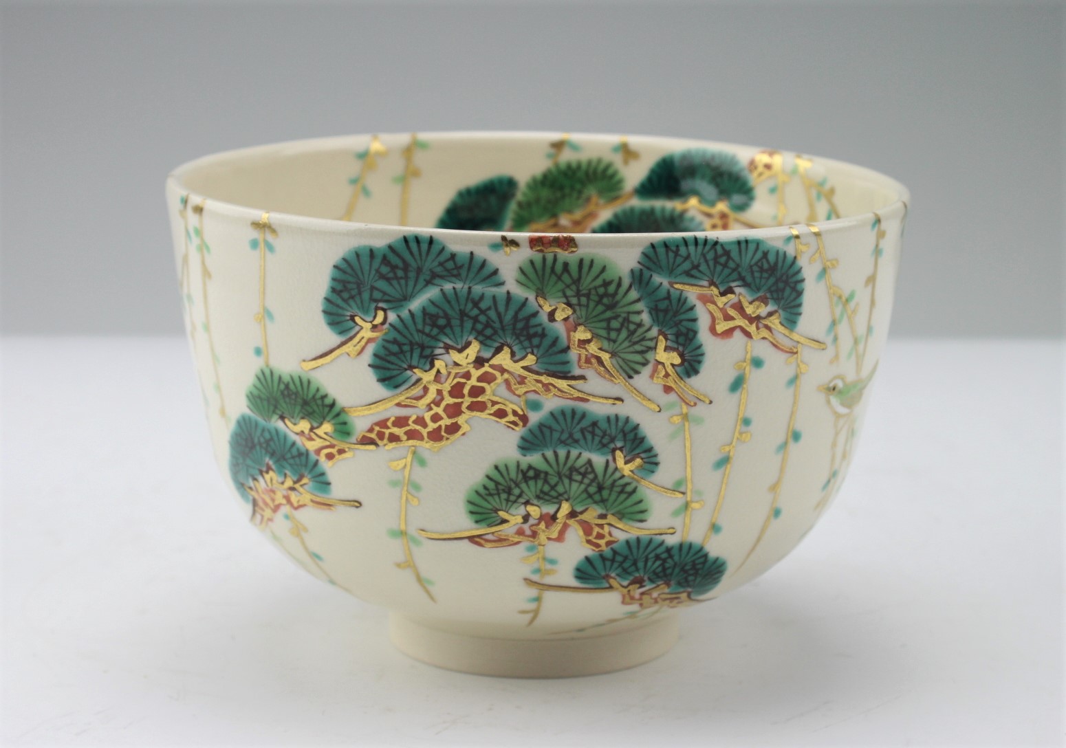 柳松の緑茶碗